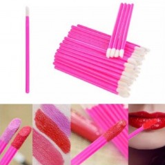 Mini aplicatoare, betisoare Lip Brush pentru aplicare extensii gene - 50 buc