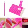 Mini aplicatoare, betisoare Lip Brush pentru aplicare extensii gene - 50 buc