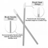 Mini aplicatoare, betisoare Lip Brush pentru aplicare extensii gene - 50 buc