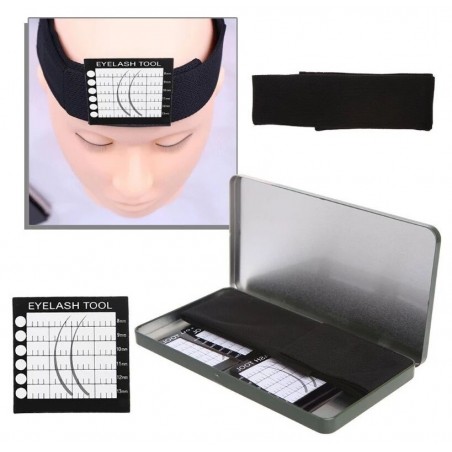 Suport magnetic cu 4 palete magnetice pentru aplicarea extensiilor de gene