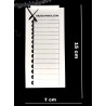 Organizator Magic Box transparent cu 9 palete lungi pentru extensii gene, depozitare extensii gene si palete magnetice