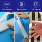 Plastic face shield, anti-fog