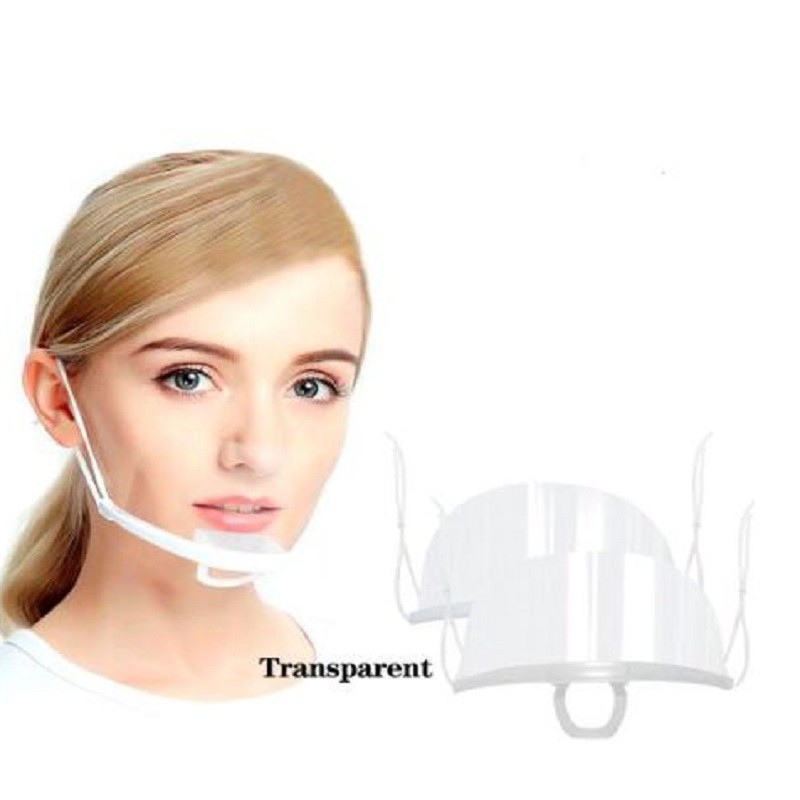 Maschera protettiva - plastica trasparente