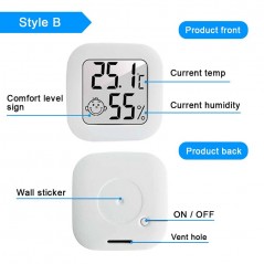 Mini Termometru digital pentru măsurat umiditatatea și temperatura, Higrometru digital
