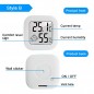 Mini digital thermometer, for measuring humidity and temperature, Digital hygrometer