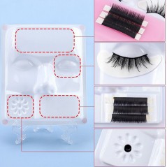 Practice Mask with Flower-type adhesive support