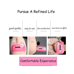 Silicon support pad for the head, silicone support for eyelash extensions