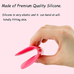 Paleta de silicon pentru frunte, suport pentru extensii gene