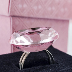 Inel Crystal pentru adeziv pentru extensii gene, Reutilizabil