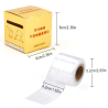 Transparent Tape, Antiallergic material, for isolating eyelashes and eyebrows