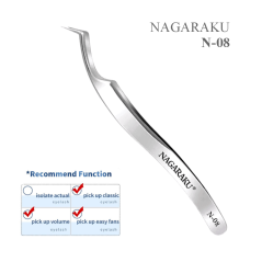 Penseta N-08 Nagaraku, pentru extensii gene
