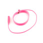 Pulsera de silicona rosa para la protección de las pinzas, extensiones de pestañas