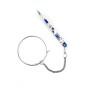 Pulsera metálica para pinzas, pulsera para la protección de pinzas de pestañas.