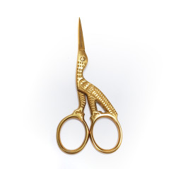 Tijeras de bordado de acero inoxidable en estilo Gold Bird
