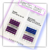 0.07 Easy Fan lashes, Volum, Blossom flower - Albastru & Mov 11-13