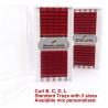 Extension ciglia Blossom, rosso, 0.07, per volume