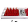 Extension ciglia Blossom, rosso, 0.07, per volume