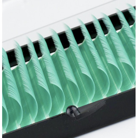 D 0.10 blue-green - Eyelash extension iBeauty