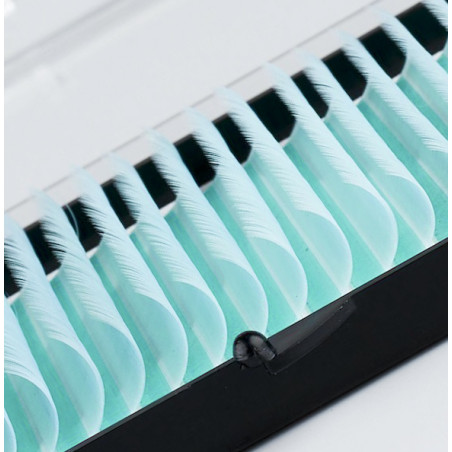 D 0.10 SKY BLUE-ALB - Extensii gene iBeauty