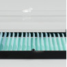 D 0.10 SKY BLUE-ALB - Extensii gene iBeauty