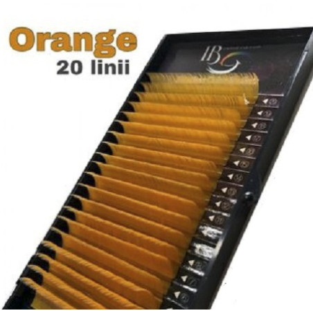 D 0.10 orange - Eyelash extension iBeauty