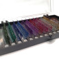 Gene cu sclipici mix culori iBeauty, Premium Glitter, 0.15mm