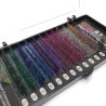 Gene cu sclipici mix culori iBeauty, Premium Glitter, 0.15mm
