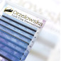 CC, 0.07 Sky Blue Lashes, eyelash extensions, tray with 8 lines, Orzelowska