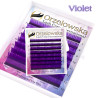 0.07 CC Violet-Lila, Extensii gene colorate pastel, cutie cu 8 linii, Orzelowska