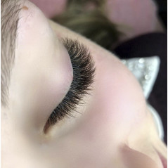 Curbura B 0.03 - Super soft si elastic, 20 linii, Extensii gene Yassine cu logo Orzelowska, marimile scurte