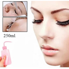 Recipient for serum with flexible nozzle, Pink bottle