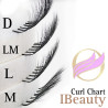 Gene cu sclipici argintii, iBeauty, Premium Glitter, D 0.18, 13 mm