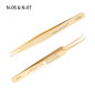 Nagaraku N-06 Precise catch Tweezer, for eyelash extensions