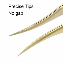 Nagaraku N-02-2 Straight Tweezer, for eyelash extensions