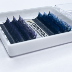 0.07 Ciglia Easy Fan, mix 11-13, Volume, Blossom Ombre - Blu e Viola