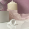White 15mm Ring