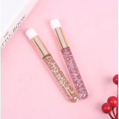 Pensula pentru curatarea extensiilor de gene- Glitter, diverse culori
