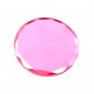 Adhesive support for eyelash extensions, pink crystal