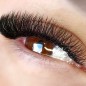 3D W - dublate - PINKY, Curbura D, premade - extensii gene gata facute, volum rapid