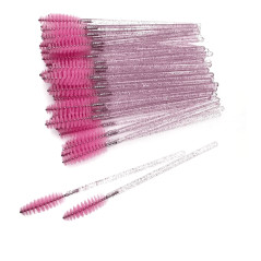 Set 50 periute mascara pentru extensii gene- Glitter, diverse culori