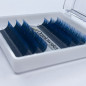 0.07 Easy Fan lashes,mix 11-13, Volum, Blossom flower Ombre - Blu