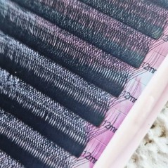 5D W Curl L ---- PINKY premade - eyelash extensions, quick volume